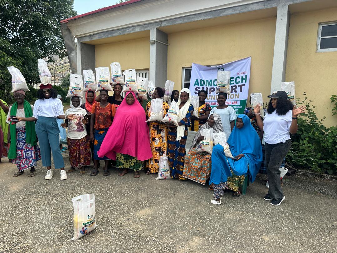 Women participating in an ASF community outreach